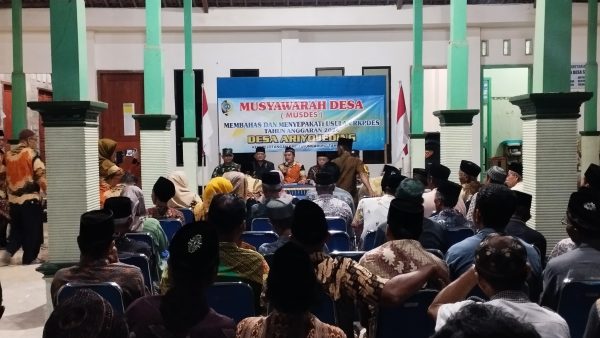 DESA ARIYOJEDING LAKSANAKAN MUSRENBANG DESA