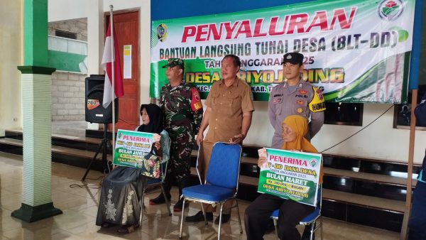 DESA ARIYOJEDING SALURKAN BLT DESA PERIODE JANUARI-MARET 2025